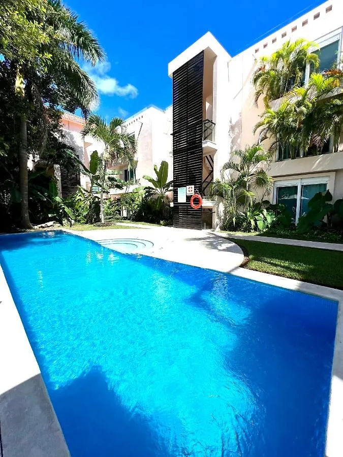 Апартаменты Departamento En El Centro De Playa Del Carmen Excelente Ubicacion Internet Fibra Optica